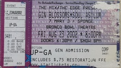 Gin Blossoms / Soul Asylum / 7 Mary 3 / Sponge on Aug 23, 2002 [258-small]