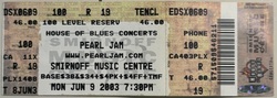 Pearl Jam / Sleater Kinney on Jun 9, 2003 [609-small]