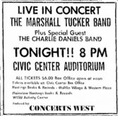 The Marshall Tucker Band / Charlie Daniels Band on Dec 3, 1975 [620-small]