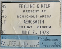 Aerosmith / Mahogany Rush / 1994: on Jul 7, 1978 [836-small]