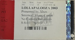 Jane's Addiction / Audioslave / Jurassic 5 / Queens of the Stone Age / The Distillers / Incubus on Aug 8, 2003 [944-small]