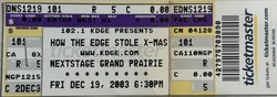 Jane's Addiction / Blue October / Burden Brothers / Kill Hannah / The Crystal Method on Dec 19, 2003 [972-small]