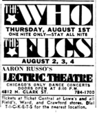 The Who on Aug 1, 1968 [140-small]