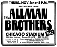 Allman Brothers Band on Nov 1, 1973 [151-small]