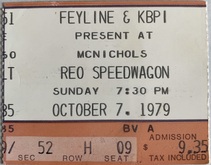REO Speedwagon / Molly Hatchet on Oct 7, 1979 [418-small]