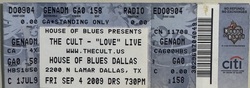 The Cult / Graham Colton / Creede Williams / Christopher Wray on Sep 4, 2009 [567-small]