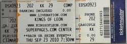 Kings Of Leon / The Black Keys / The Whigs on Sep 23, 2010 [828-small]