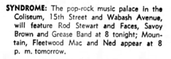 Rod Stewart / Faces / Savoy Brown / The Grease Band on Feb 19, 1971 [294-small]