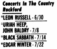 Black Sabbath / The Groundhogs on Jul 14, 1972 [215-small]