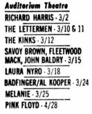 The Kinks / Dr. Hook / Foghat / Flash on Mar 12, 1972 [229-small]