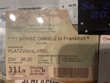 Böhse Onkelz / pro pain on Nov 3, 1998 [360-small]
