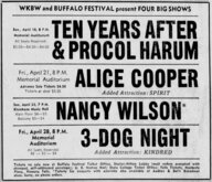 Alice Cooper / Spirit / Blue Öyster Cult on Apr 21, 1972 [803-small]