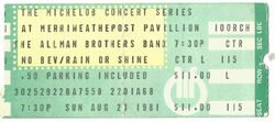 Allman Brothers Band on Aug 23, 1981 [145-small]