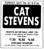 Yusuf / Cat Stevens / Linda Lewis on Jul 7, 1974 [163-small]