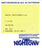 tags: Ticket - Death / Gorefest on Feb 6, 1992 [989-small]
