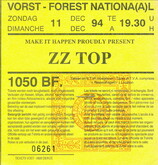 tags: Ticket - ZZ Top / Ian Moore Band on Dec 11, 1994 [222-small]