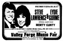 Steve Lawrence / Eydie Gorme on Aug 15, 1978 [596-small]