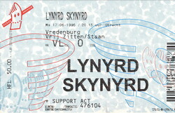 tags: Ticket - Lynyrd Skynyrd / Omar & The Howlers on Jun 17, 1996 [355-small]