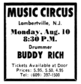 Buddy Rich's Big Band on Aug 10, 1970 [966-small]