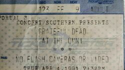 Grateful Dead on Apr 4, 1991 [973-small]