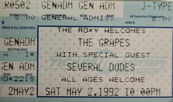 The Grapes / Several Dudes on May 2, 1992 [014-small]