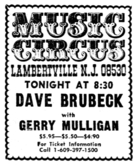 Dave Brubeck Quartet / Gerry Mulligan on Aug 17, 1970 [035-small]