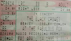 The Black Crowes / The Dirty Dozen Brass Band on Apr 14, 1995 [044-small]