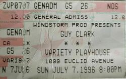 Guy Clark on Jul 7, 1996 [060-small]