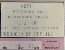 ZZ Top / Prism / LeRoux on Apr 1, 1982 [106-small]