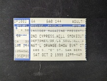 2nd Cypress Hill Smokeout / Deftones / Fishbone / De La Soul on Oct 2, 1999 [167-small]