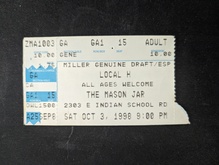 Local H on Oct 3, 1998 [181-small]