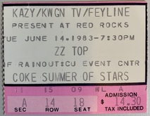 ZZ Top / Quiet Riot on Jun 14, 1983 [199-small]