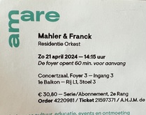 Residentie Orkest / Andrew Grams (Conductor) / Manuel Walser (Bariton) on Apr 21, 2024 [633-small]