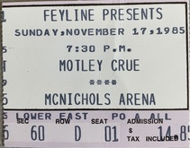 Mötley Crüe / Autograph on Nov 17, 1985 [222-small]