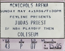 Judas Priest / Dokken / Raven on May 4, 1986 [239-small]