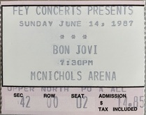 Bon Jovi / Cinderella on Jun 14, 1987 [309-small]