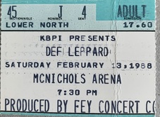 Def Leppard / Tesla on Feb 13, 1988 [358-small]
