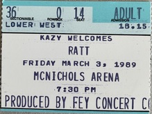 Ratt on Mar 3, 1989 [414-small]