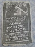 Scream / Doldrums / Mutley Chix / Just Demi-Gods on Jan 23, 1988 [100-small]
