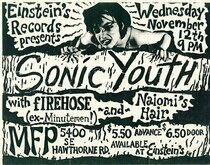 Sonic Youth / fIREHOSE / Naomi's Hair on Nov 12, 1986 [105-small]