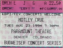Mötley Crüe / Gilby Clarke on Aug 23, 1994 [194-small]