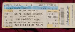 Tom Petty And The Heartbreakers / Mavis Staples on Aug 26, 2003 [209-small]