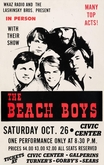 The Beach Boys / 1910 Fruitgum Company / The Pickle Brothers on Oct 26, 1968 [379-small]