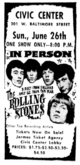 The Rolling Stones / The McCoys / The Standells / The Ronettes on Jun 26, 1966 [408-small]