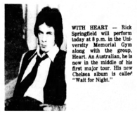 Heart / Rick Springfield on Sep 25, 1976 [217-small]