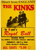 The Kinks / The Spirits / The Telstars / The Casuals / The Moptops on Jul 6, 1965 [336-small]
