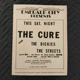 The Cure / The Dickies / The Streets on Apr 12, 1980 [711-small]