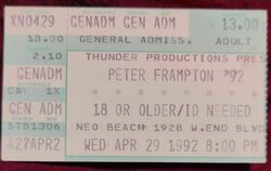 Peter Frampton on Apr 29, 1992 [247-small]