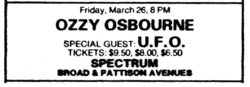 Ozzy Osbourne / UFO on Mar 26, 1982 [329-small]
