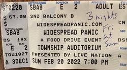 Widespread Panic on Feb 20, 2022 [399-small]
